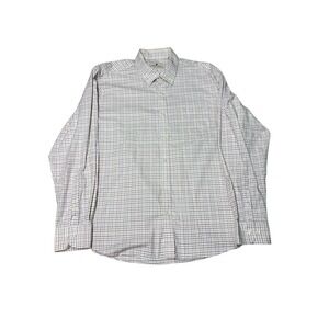 Southern Pines Mens‎ XL Plaid Button Down Long Sleeve Dress Shirt